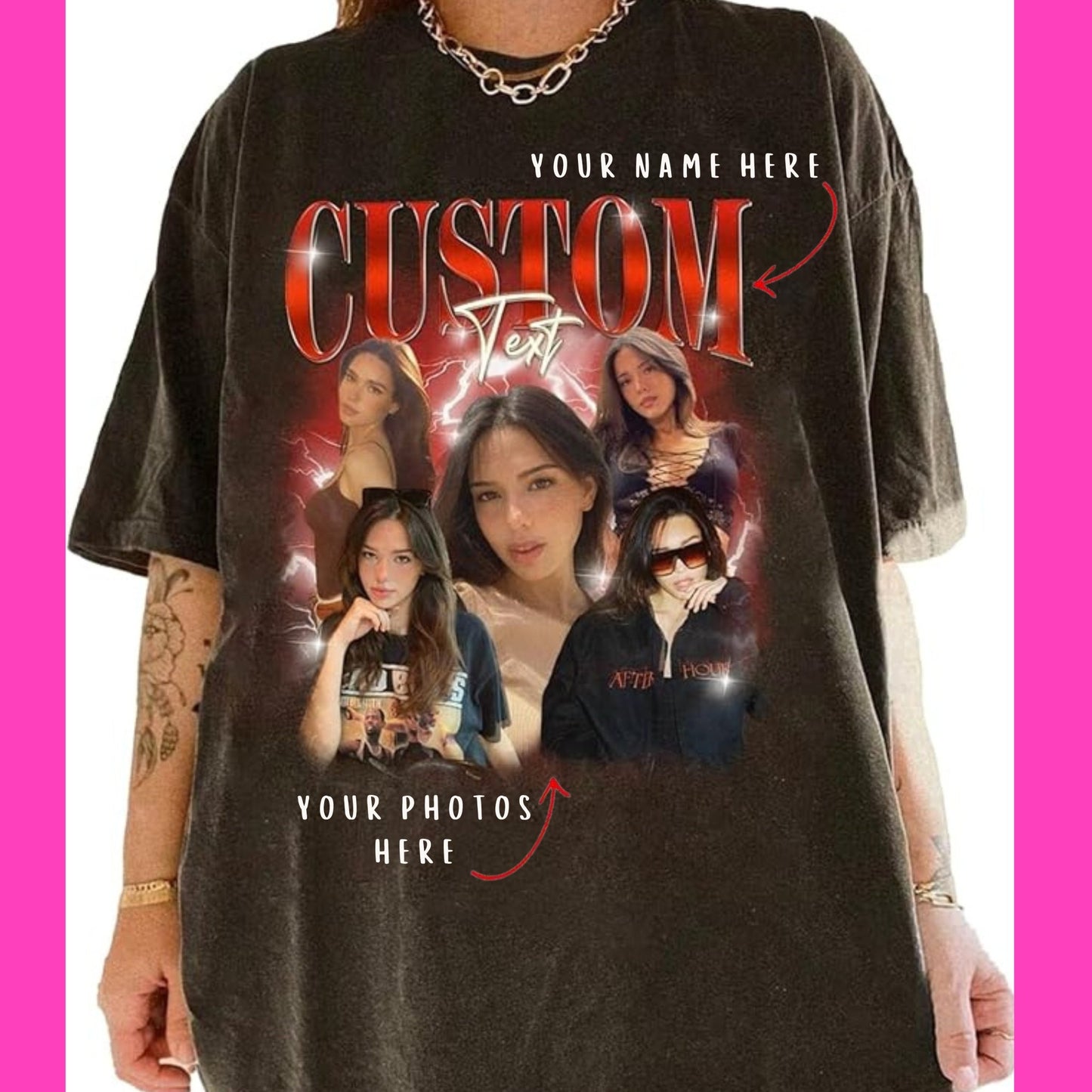 Custom Vintage Photo Tee